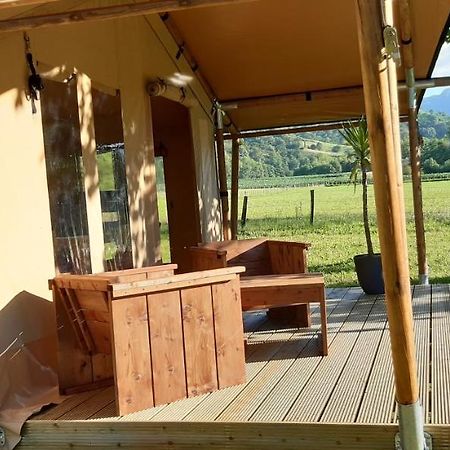 Tente Safari Lodge Ferme Carrique Tardets-Sorholus Exteriér fotografie