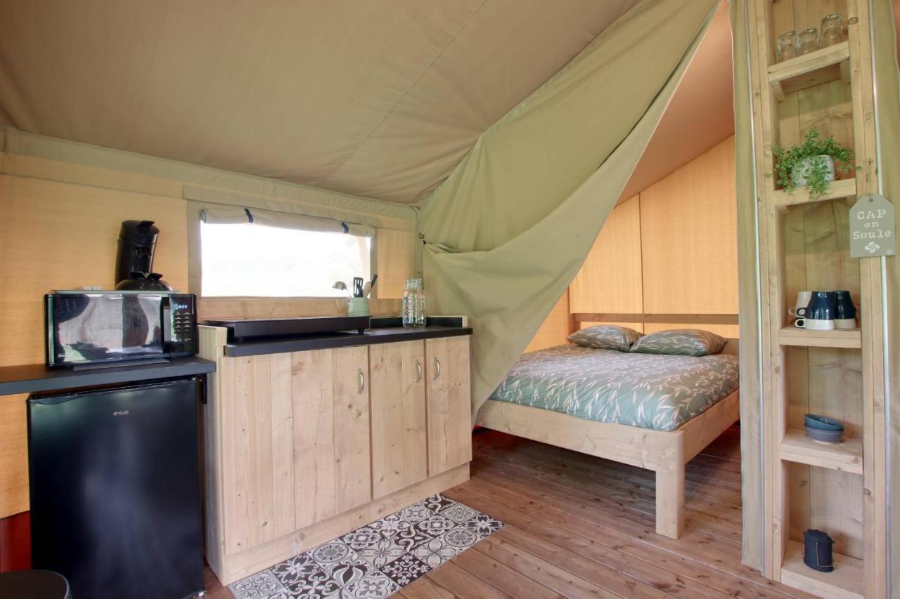 Tente Safari Lodge Ferme Carrique Tardets-Sorholus Exteriér fotografie