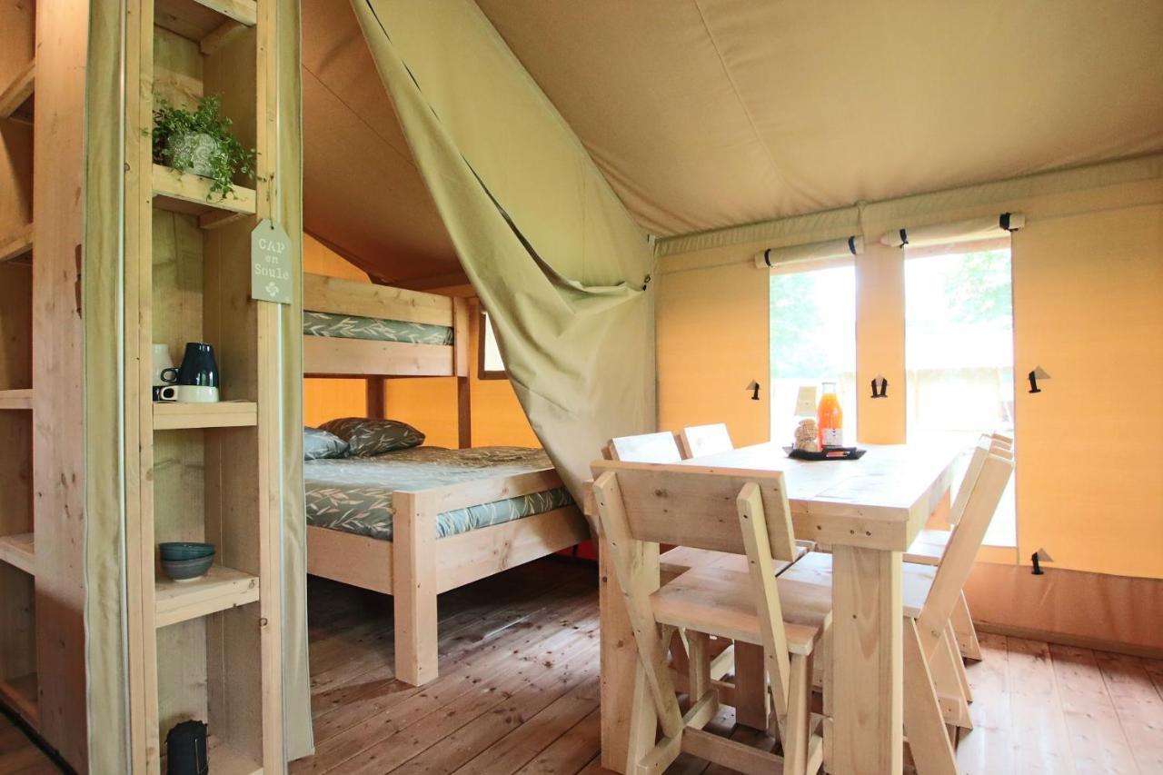 Tente Safari Lodge Ferme Carrique Tardets-Sorholus Exteriér fotografie