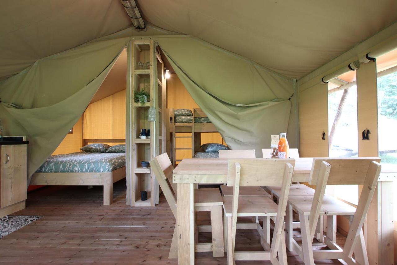 Tente Safari Lodge Ferme Carrique Tardets-Sorholus Exteriér fotografie